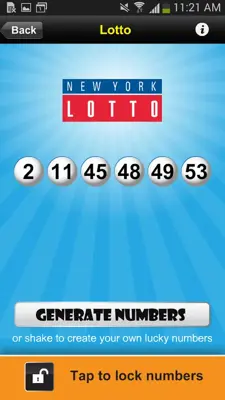 NY Lottery android App screenshot 0